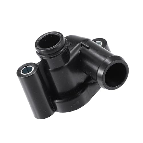 Image of Partuto Thermostat Housing 059121506H - for Audi A6 3.0 Plastic Black - 1 Pc