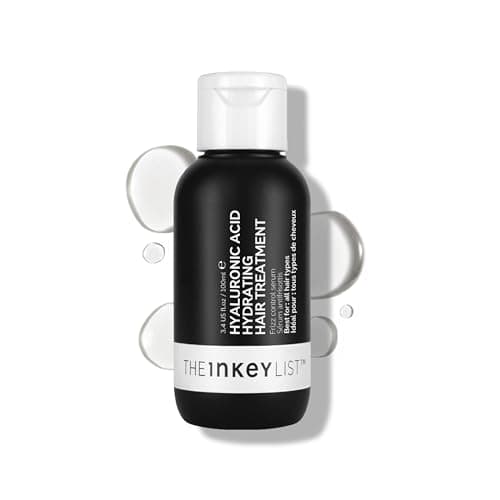 Image of The Inkey List Hyaluronic Acid Hydrating Hair Treatment 100ml, Reduces Frizz, Improves Shine, Fragrance Free, Suitable For All Hair Types