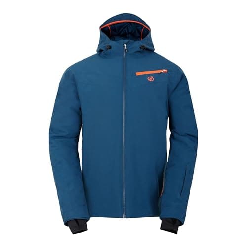 Image of Dare 2b Mens Eagle Ii Ski Jacket, Moonlight Denim Orange, S EU