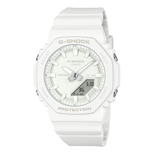 Image of G-Shock Casio GMAP2100-7A Analog-Digital Bio Based Style Classic White Watch, White
