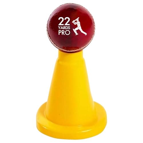 Image of 22YardsPro Cricket Batting Tee – Durable Plastic Practice Stand for Cricket Training & Coaching – Stable Design for Indoor & Outdoor Use – Lightweight & Portable – Ball Not Included
