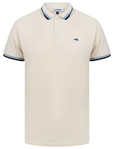 Image of Le Shark Men's Waterloo Cotton Pique Polo Shirt - Cornfield - S