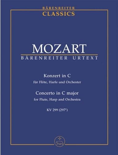 Image of WOLFGANG AMADEUS MOZART : CONCERTO IN C MAJOR K. 299 (297C) - PARTITION D'ETUDE