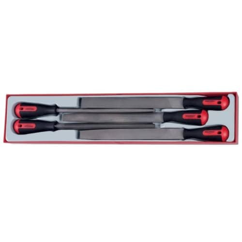 Image of Teng Tools TTXF05 – Files Hand Set of 5 Pcs,Black