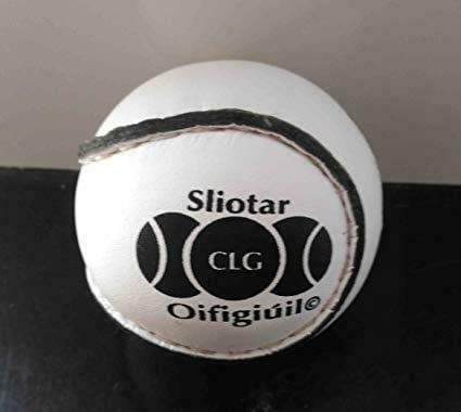 Image of SCÓR-MÓR Official GAA Hurley Ball/Sliotars - White - Size 4