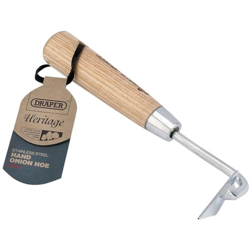 Image of Draper Heritage 99029 Stainless Steel Onion Hoe With Ash Handle