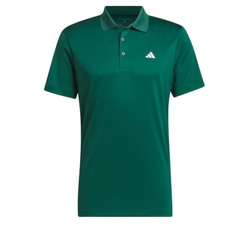 Image of adidas Men's Mens Core Performance Polo Shirt, Collegiate Green, L