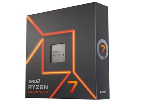 Image of AMD Ryzensets 7 7700X Processor (integrated Radeon Graphics, 8 cores/16 threads, 105W DTP, AM5 Socket, 40MB cache, up to 5.4 GHz max boost, no cooler)
