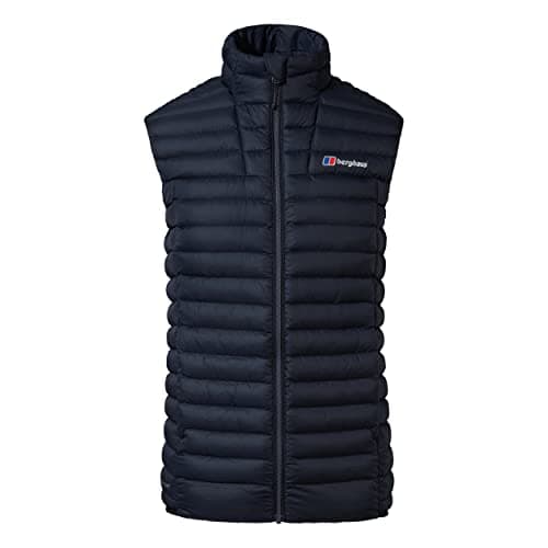 Image of Berghaus Men's Vaskye Synthetic Insulated Jacket | Extra Warm | Durable Coat | Lightweight Design | Puffer Insulated Gilet, Black/Black, 2XL