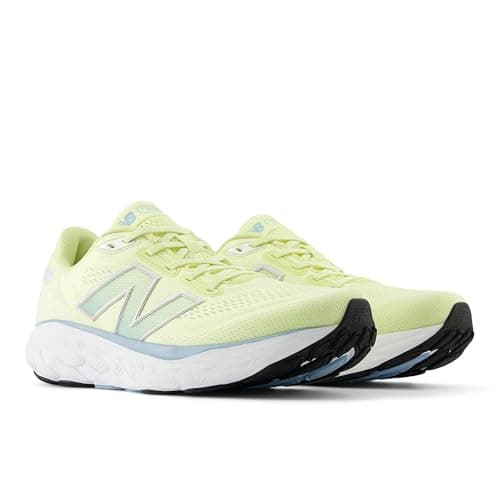 Image of New Balance Men's Fresh Foam X 880 V14 Running Shoe, Limelight/Silver Metallic/Chrome Blue, 9 UK