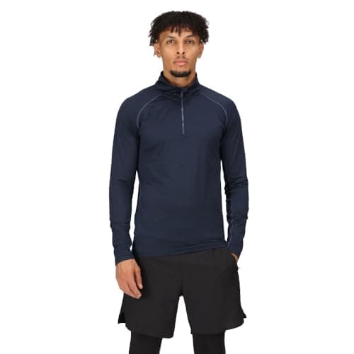 Image of Regatta Professional Men's Stretch Half-Zip Midlayer Navy