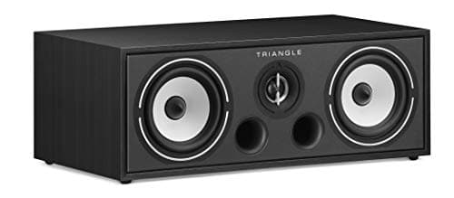 Image of Triangle - BOREA BRC1 Home Cinema Center Speaker - 2 way - Power handling 100W - Efficiency 90 dB/W/m - Bass Reflex - 485 x 176 x 274 mm - Black