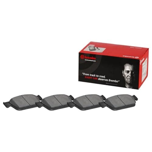 Image of Brembo P85136N Premium Ceramic Front Disc Brake Pad Set AUDI/BENTLEY OE# 4H0698151Q