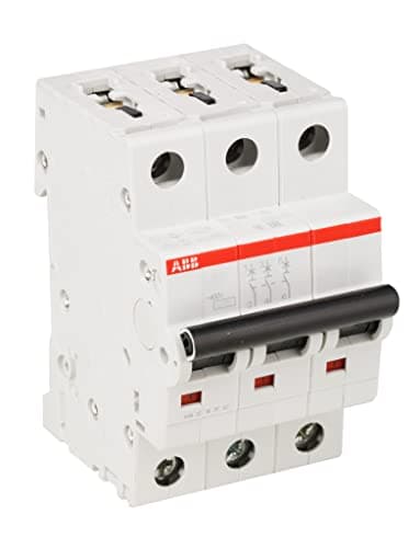 Image of ABB SH203-C10 Miniature Circuit Breaker, 3 Pole, 10 Amp (ABB2CDS213001R0104)