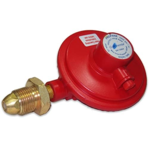Image of R700E Screw On Propane Gas Cylinder | LPG Bottle Regulator Pol 37mbar Type 700E | 37Mbar 4Kg Per Hour Propane Gas Regulator LPG with 3/8" Female BSP Outlet