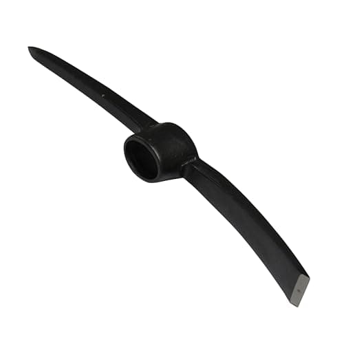 Image of Heavy Duty Mattock Pick Head (5.5LB 7LB With ot Without Handle Replacement Steel Garden Digging Tool Concrete) (7LB (3.2KG))