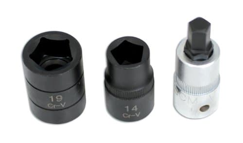 Image of Laser 4512 Pentagon Socket & Bit Set 3pc