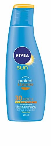 Image of Nivea Sun Protect & Bronze SPF30 Sun Lotion 200 ml
