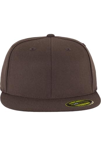 Image of Flexfit Erwachsene Mütze Premium 210 Fitted, braun (brown), L/XL