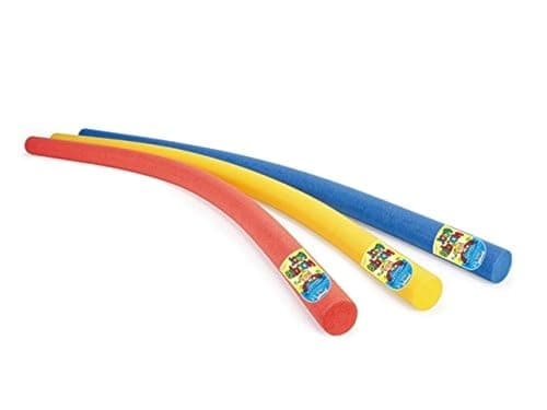 Image of Swimming Pool Noodle Float AID WOGGLE Log Noodles Water Flexible RED Blue OR Yellow Swim AID