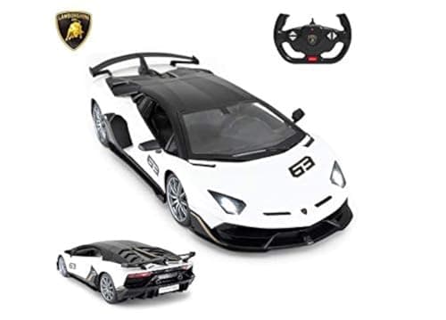 Image of RASTAR Lamborghini Aventador SVJ, 1:14 RC Toy Car, Remote Control Car, Gifts for Kids Boys