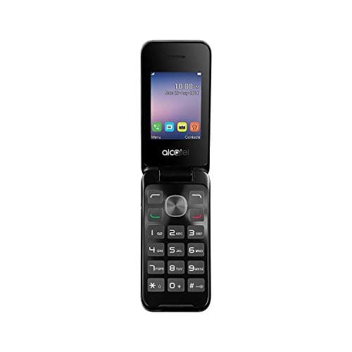 Image of Alcatel 2051X Flip Clamshell UK SIM-Free Mobile Phone - Silver