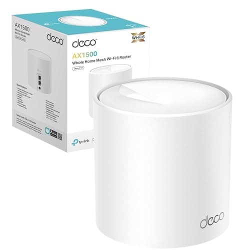 Image of TP-Link Deco X10 AX1500 Mesh WiFi 6 System, WiFi Router, Whole Home Seamless Roaming, Voice Control with Alexa/Google, Personalize Parental Control, Wireless Extender Boost, OFDMA, MU-MIMO, Easy Setup