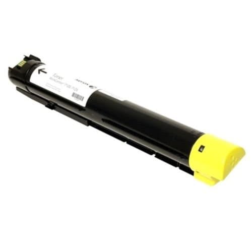 Image of Compatible Yellow Laser Toner Cartridge for XEROX WORKCENTRE 7120/7125/7220/7225