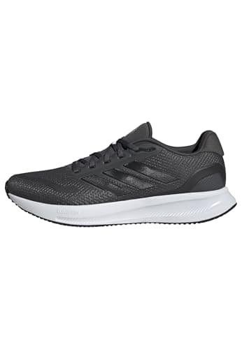Image of adidas Men's Runfalcon 5 Running Shoes, Grey Six/Core Black/Cloud White, 12 UK