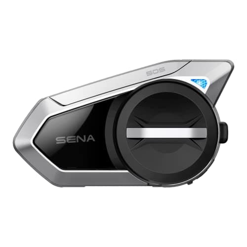 Image of Sena 50S Motorcycle Jog Dial Communication Bluetooth Headset w/Sound by Harman Kardon Integrated Mesh Intercom System Premium Microphone & Speakers