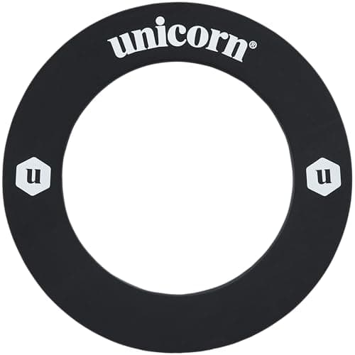 Image of Unicorn Dartboard Backboard Surround | Striker | Lightweight Injection Moulded EVA Plastic | No Fixings required | Black