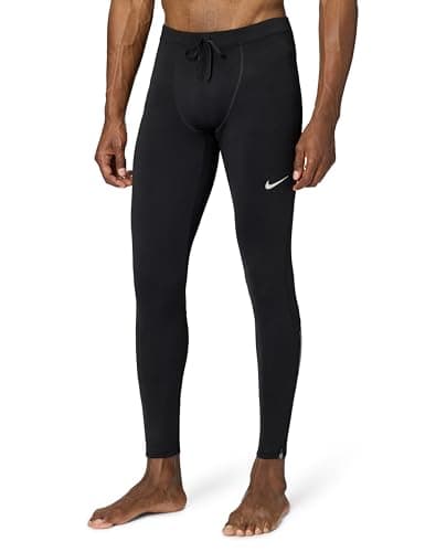 Image of Nike, M Nk Df Chllgr Tight, Leggings, Black/Reflective Silv, M, Man
