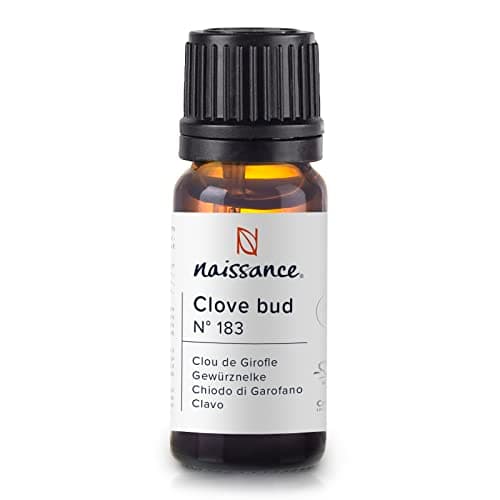 Image of Naissance Clove Bud Essential Oil (no. 183) 10ml - Pure, Natural, Cruelty Free, Steam Distilled and Undiluted - for for Aromatherapy & Diffusers