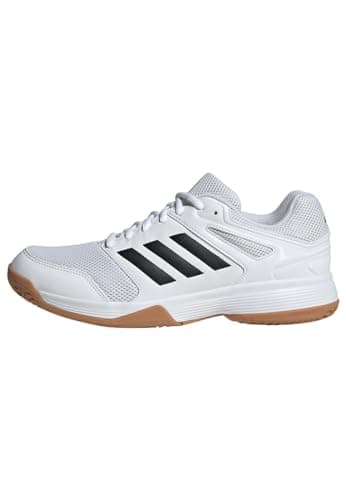 Image of adidas Men's Speedcourt Mens Indoor Shoes, Cloud White/Core Black/Gum, 10 UK