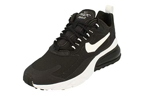 Image of NIKE Air Max 270 React Womens Running Trainers CI3899 Sneakers Shoes (UK 3 US 5.5 EU 36, Black White 002)