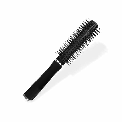 Image of Round Hair Brush Blow Drying Or Styling Radial Hair Brush For Fast Drying Styling Or Straightening Brush With Durable Bristles Use On Wet And Dry Hair Ideal Any Length Hair L23x5cm (1Pc)