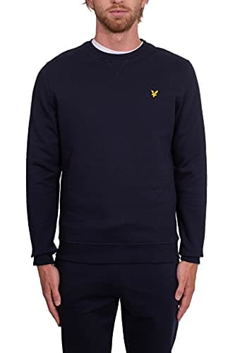 Image of LYLE & SCOTT men's sweatshirt ML1131V Z271 CREW NECK BRUSHBACK SWEATSHIRT L