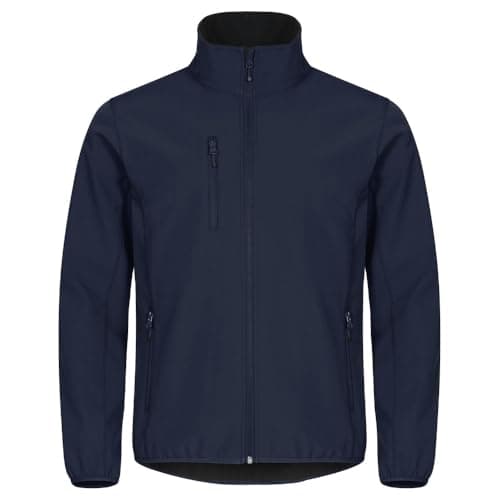 Image of CliQue Mens Classic Soft Shell Jacket (S) (Dark Navy)
