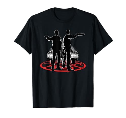 Image of Supernatural Sam And Dean Silhouette T-Shirt
