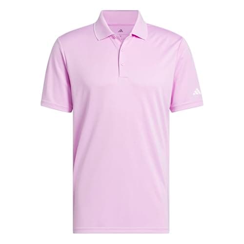 Image of adidas Men's Core Performance Primegreen Polo Shirt, Clear Lilac, XL