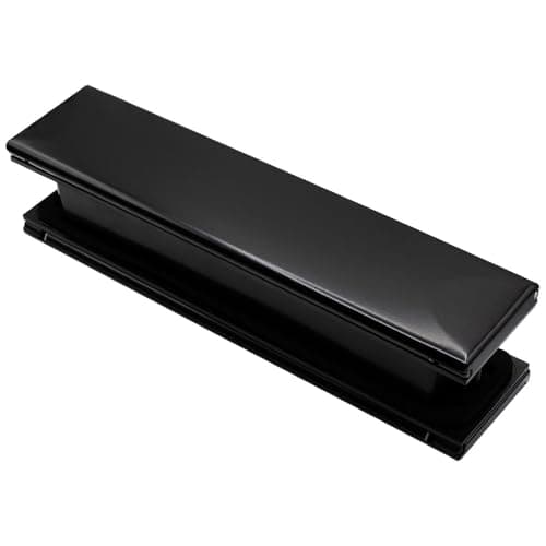 Image of 12" Letterplate Door Letterbox for uPVC, Composite and Timber Doors - Premium Draught Proof, Thermal Insulation & Noise Reduction 40-80 Black