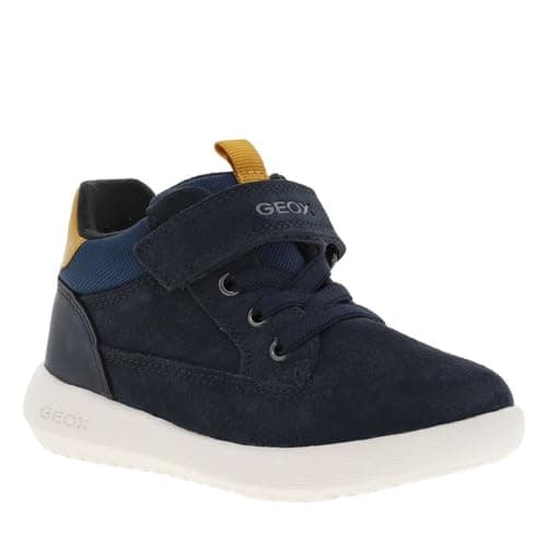 Image of Geox Boys' B Hyroo Boy Ankle Boot, Navy Ochre, 7.5 UK