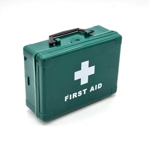 Image of IndustraCare Economy Empty Green First Aid Kit - Ideal Replacement Box - Variety of Sizes (1-5 Person Empty Box)