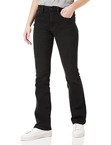 Image of French Connection Women's Conscious Stretch Demi Boot Jeans, Black, 12