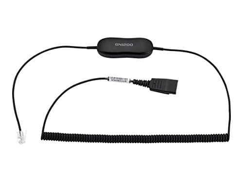 Image of Jabra Standard Headset Cable Black (88011-102)