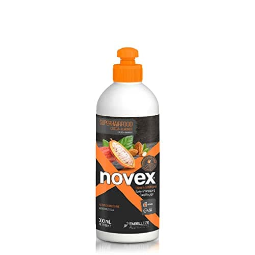 Image of NOVEX Leave-in Conditioner 300ml, Cocoa & Almonds Scent, Vegan, Cruelty-Free Hair Care