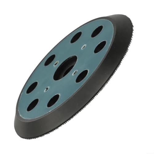 Image of 6 Inch Sanding Backing Pad 148mm 8 Hole Orbital Sander Disc PU Foam Attachment for Electric Polisher Flexible Replacement