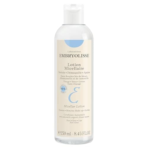 Image of Embryolisse 3-In-1 Micellar Lotion | Gentle Cleansing & Make Up Remover Lotion for Face, Eyes & Lips, Soften, Soothe and Tone All Skin Types - 250 Ml (Packaging May Vary)