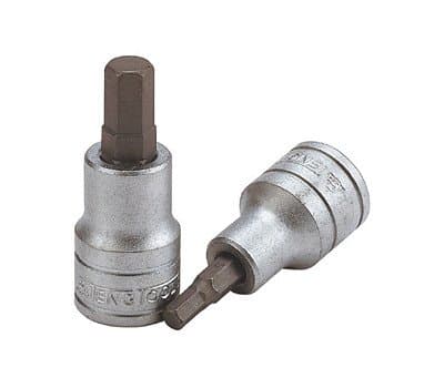 Image of Teng Tools 1/8 Inch SAE 3/8 Inch Drive Hex Chrome Vanadium Socket | Mechanic Tool | Hand Tool - M381104-C