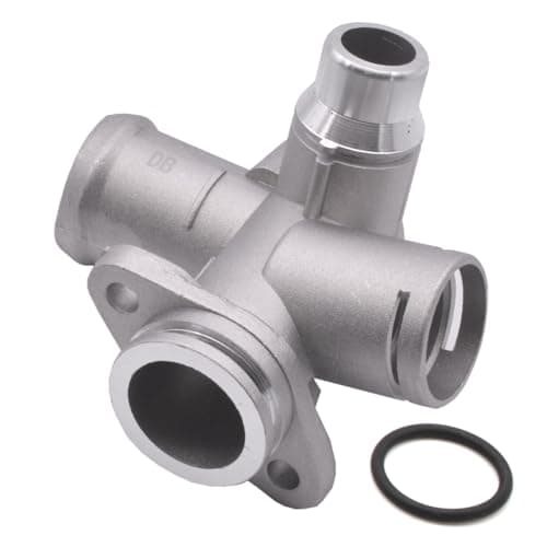 Image of Aluminium Engine Water Pipe Coolant Rear Coolant Flange Pipe for Audi A4 A6 S4 S6 Avant 2.0L for Seat Exeo 06D121132C